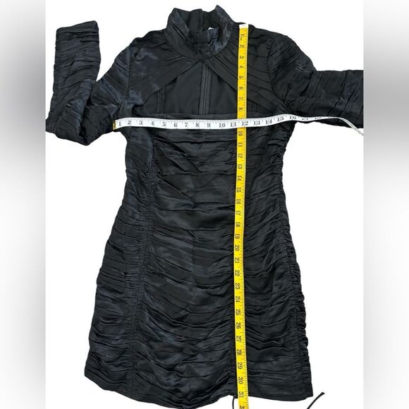 Zara ruched mini dress Women’s Size Medium new with tags - Picture 12 of 12